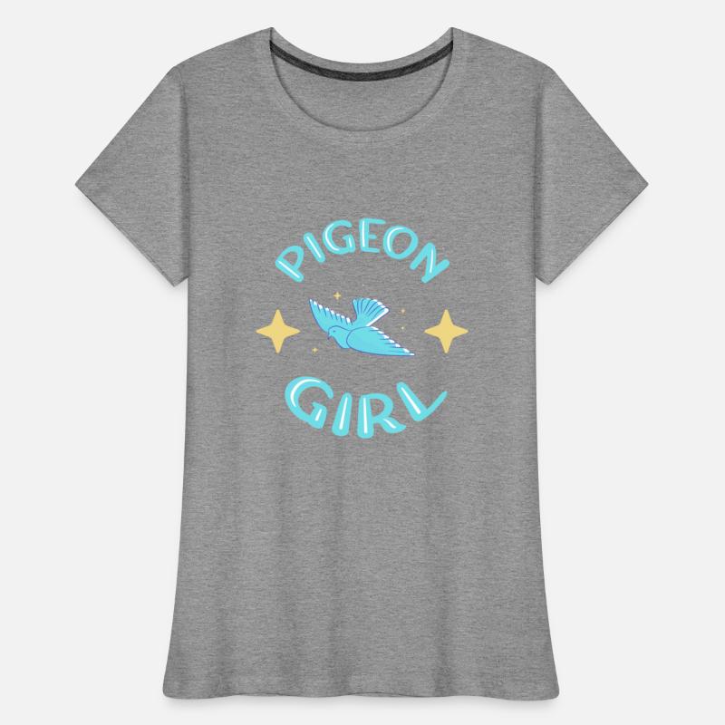 Pigeon Girl 70s red