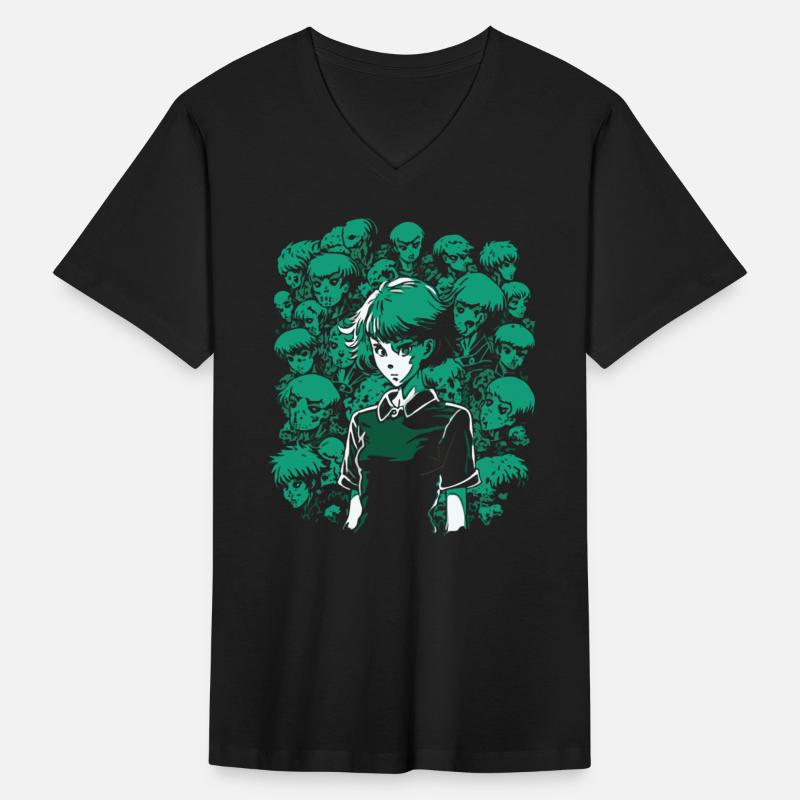 Piles of Skulls and Bones and Anime Girl