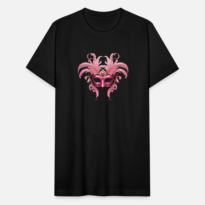 Pink carnival mask