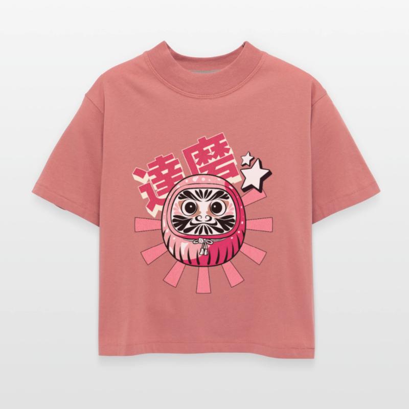 Pink Daruma Doll for Good Luck& Fortune