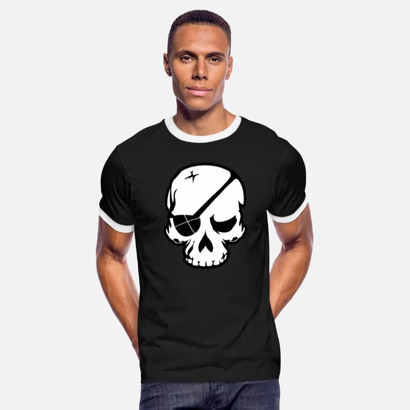 Pirate Skull white