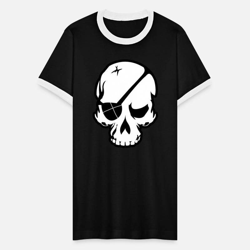 Pirate Skull white