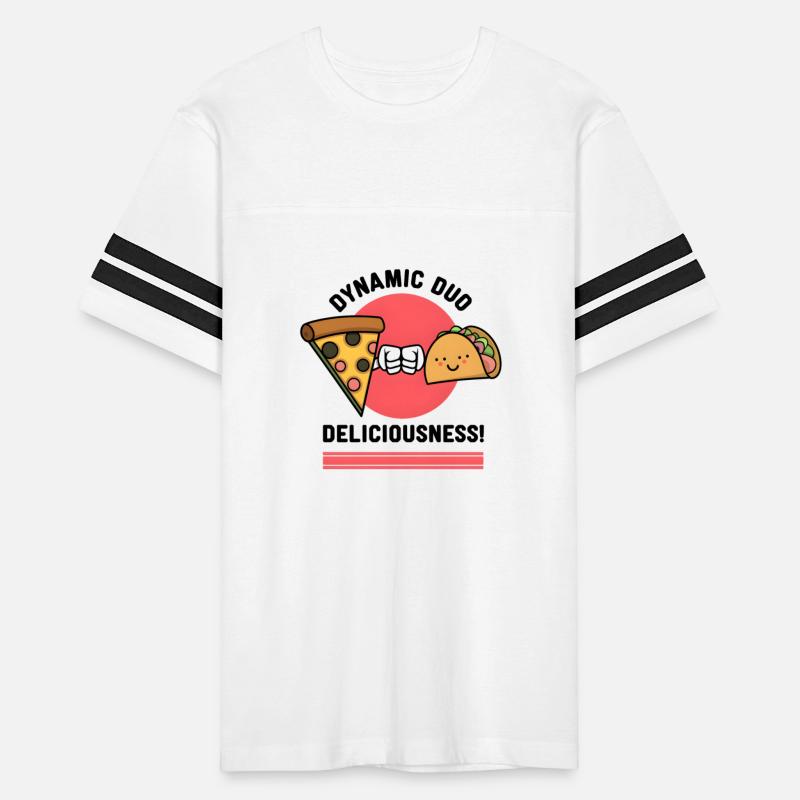 Pizza Taco Fist Bump: Dynamic Duo of Deliciousness