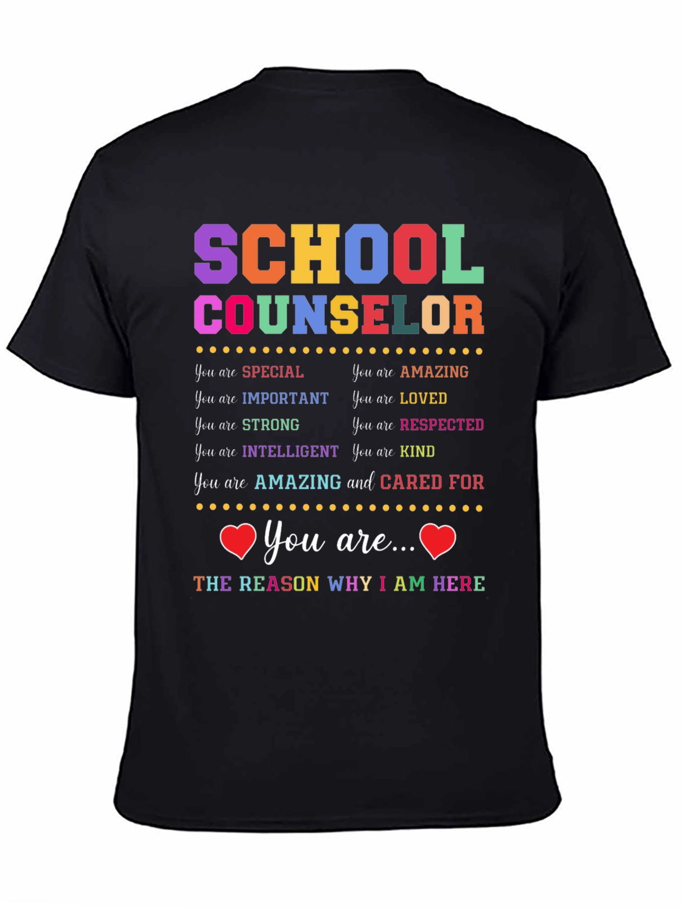 School Counselor Appreciation T-Shirt