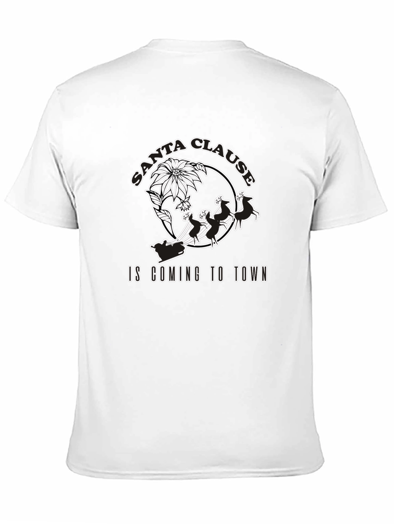 Santa Claus is Coming to Town Graphic T-Shirt