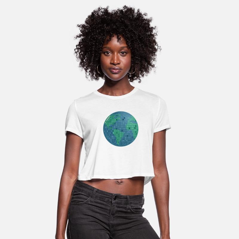 Planet Earth On Disco Ball
