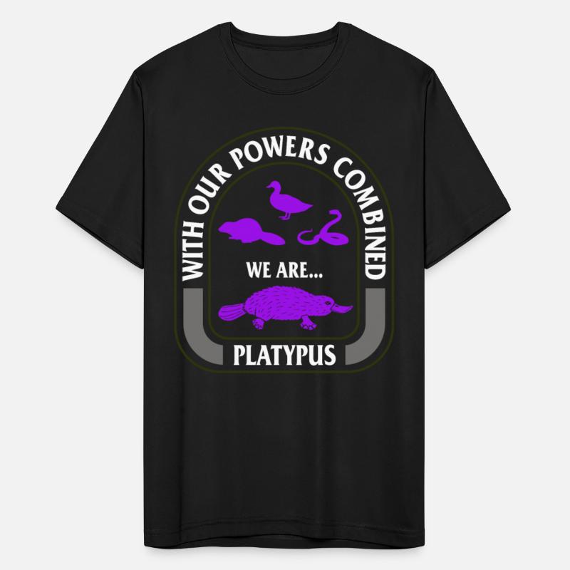 Platypus Shirt, With Our Powers Combined We Are