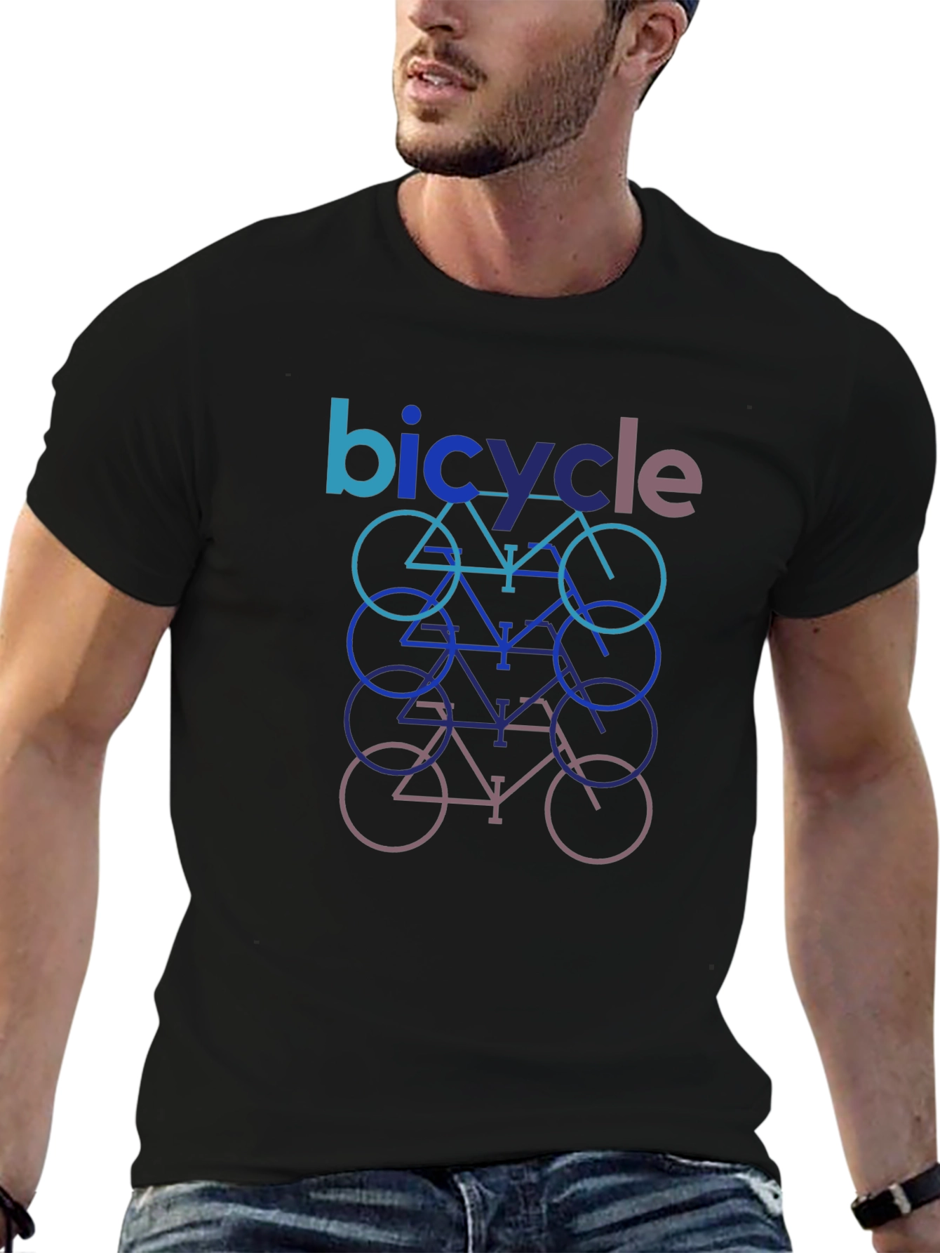 Bicycle Graphic Tee - Cool & Casual Style