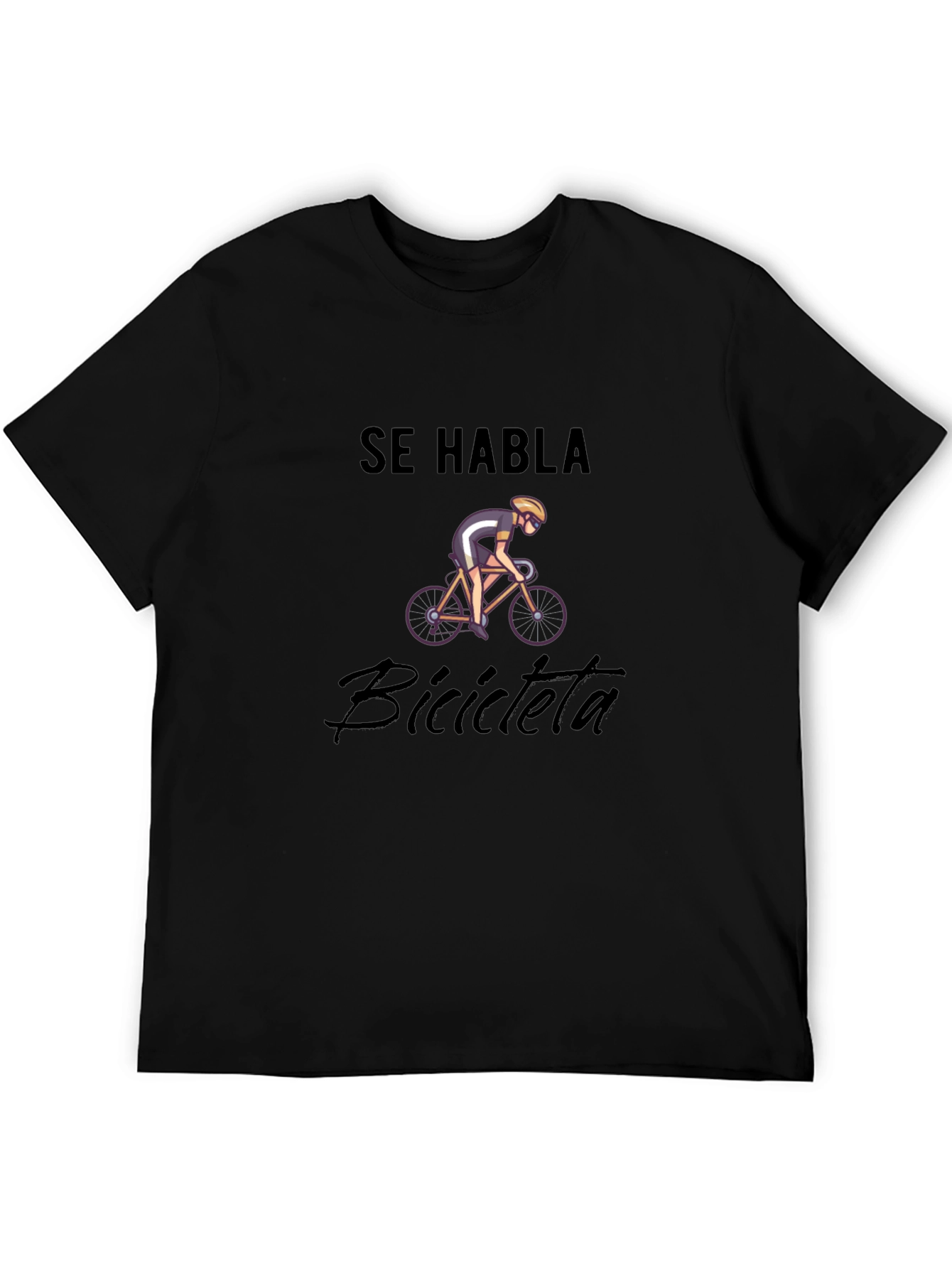 Se Habla Bicicleta T-Shirt - Cycling Enthusiast Tee