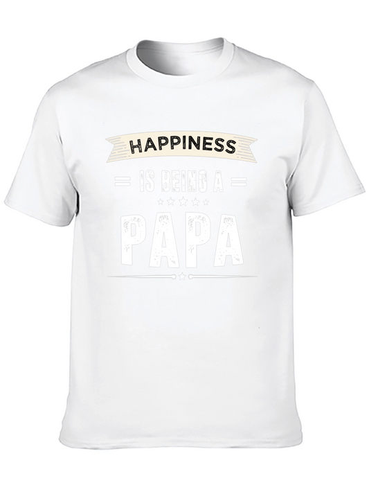 Happiness is Being a Papa T-Shirt