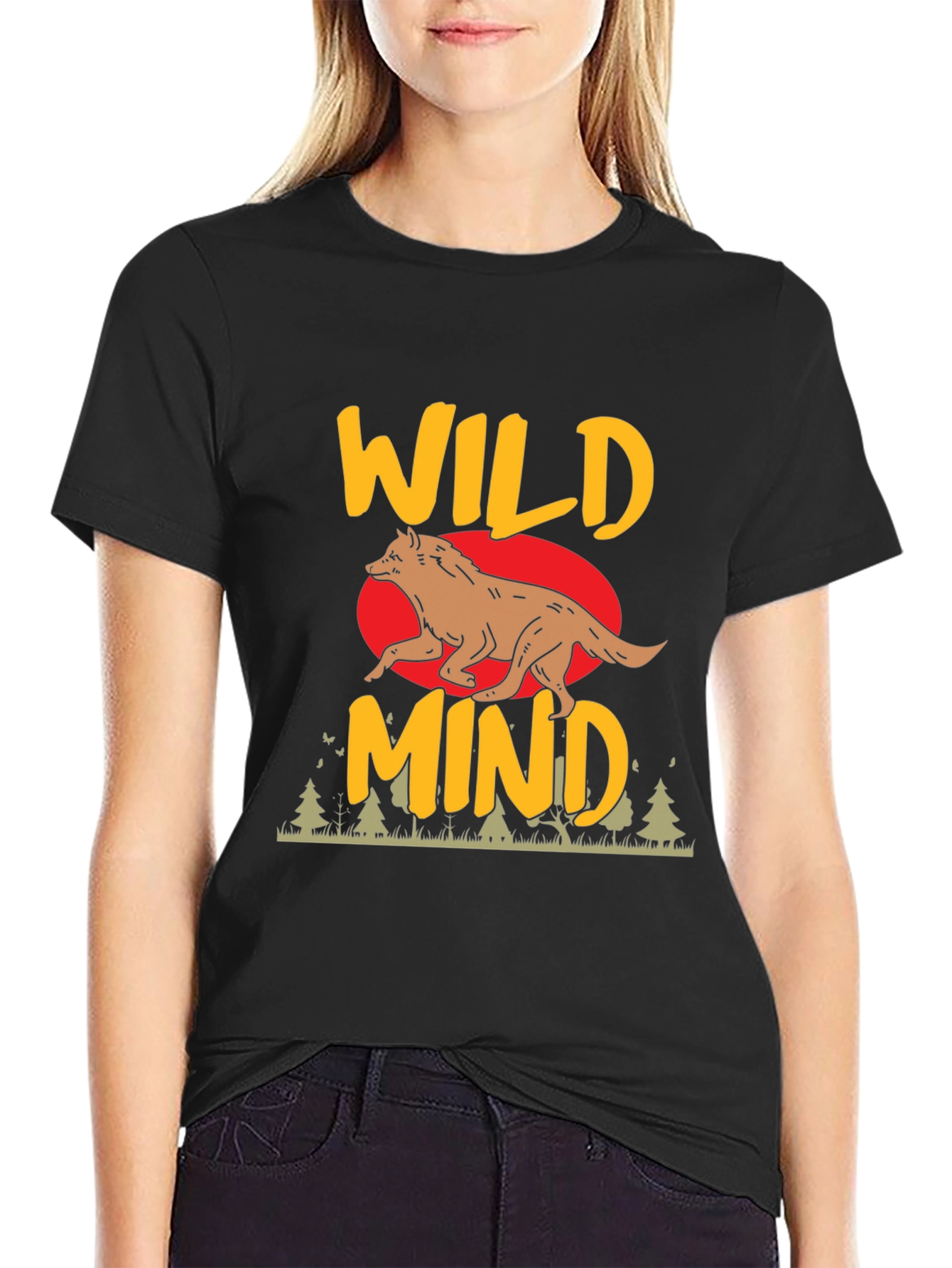 Wild Mind Wolf Graphic Tee