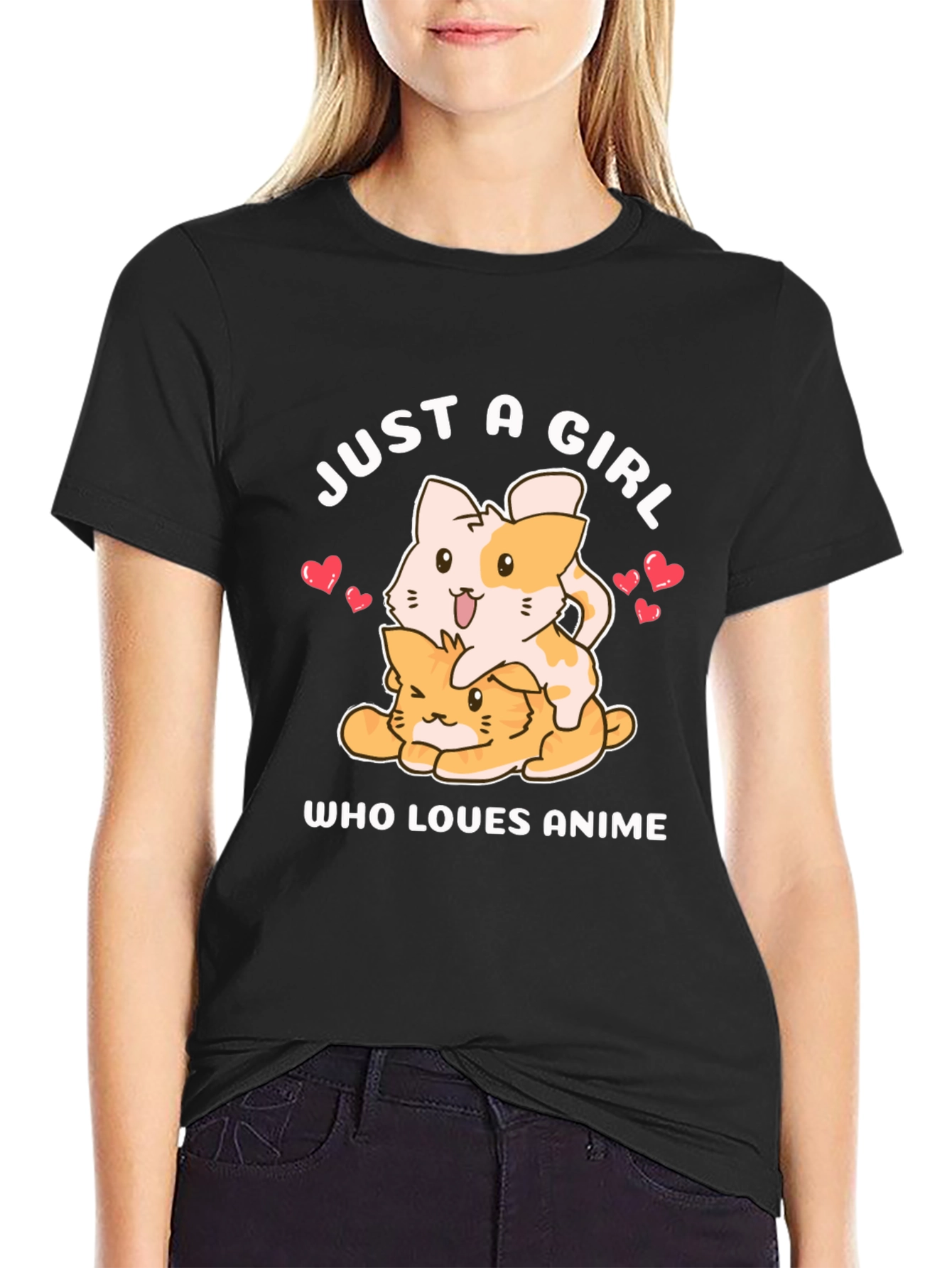 Just a Girl Who Loves Anime T-Shirt