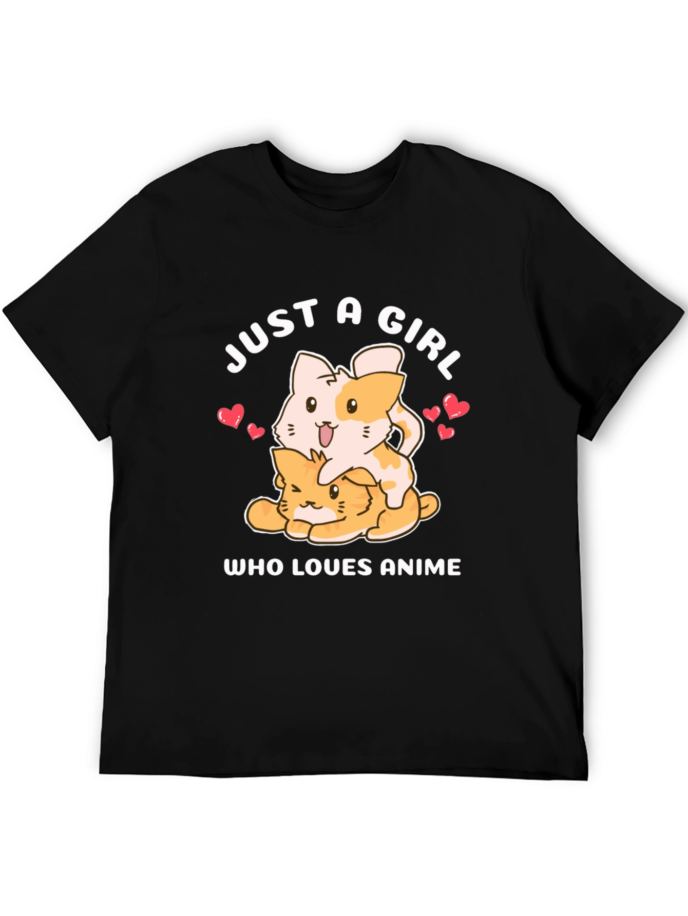 Just a Girl Who Loves Anime T-Shirt
