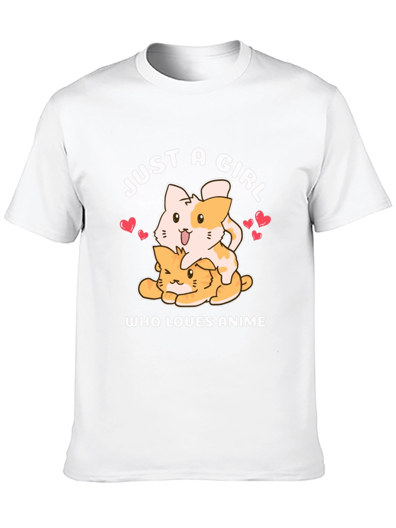 Just a Girl Who Loves Anime T-Shirt