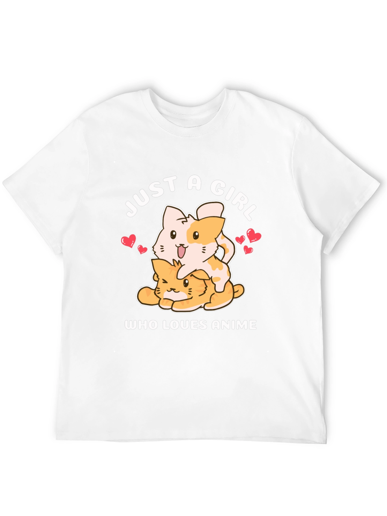 Just a Girl Who Loves Anime T-Shirt