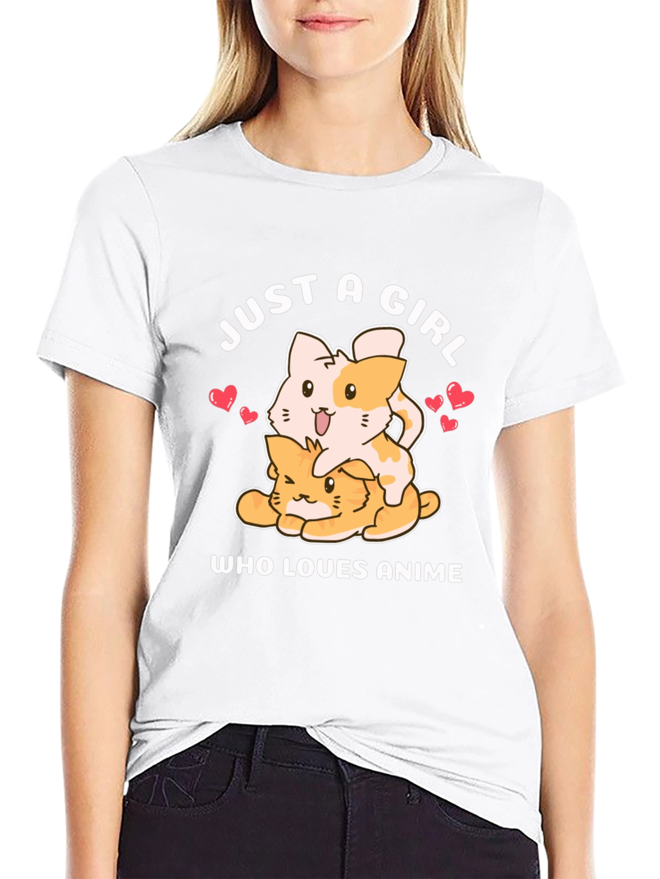 Just a Girl Who Loves Anime T-Shirt