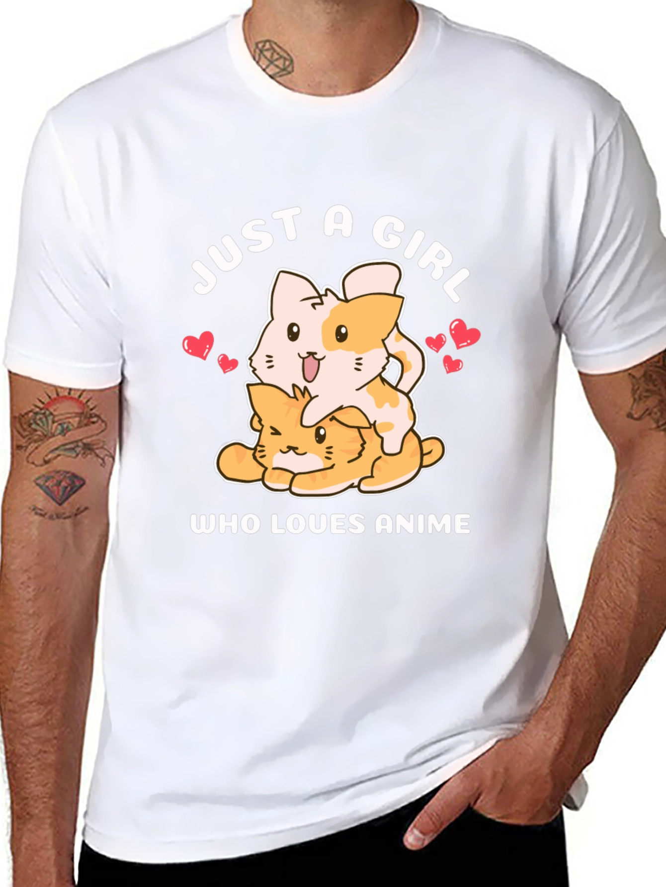 Just a Girl Who Loves Anime T-Shirt