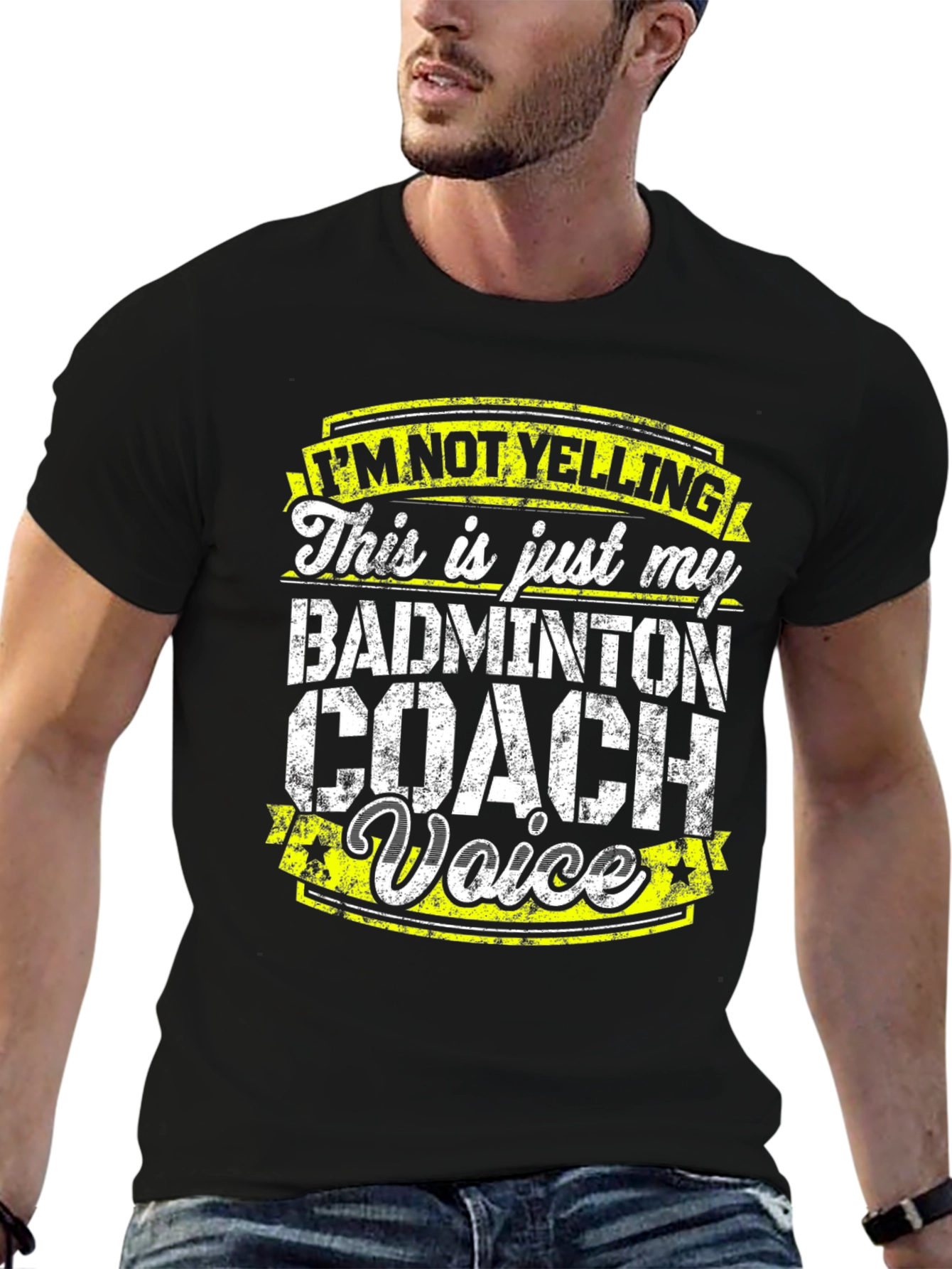 Badminton Coach Voice T-Shirt - Funny Gift