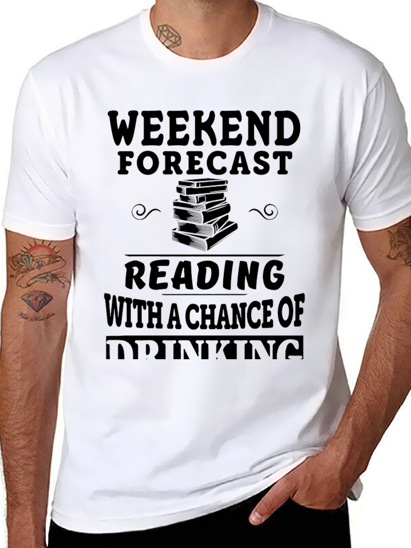 Weekend Forecast Reading T-Shirt