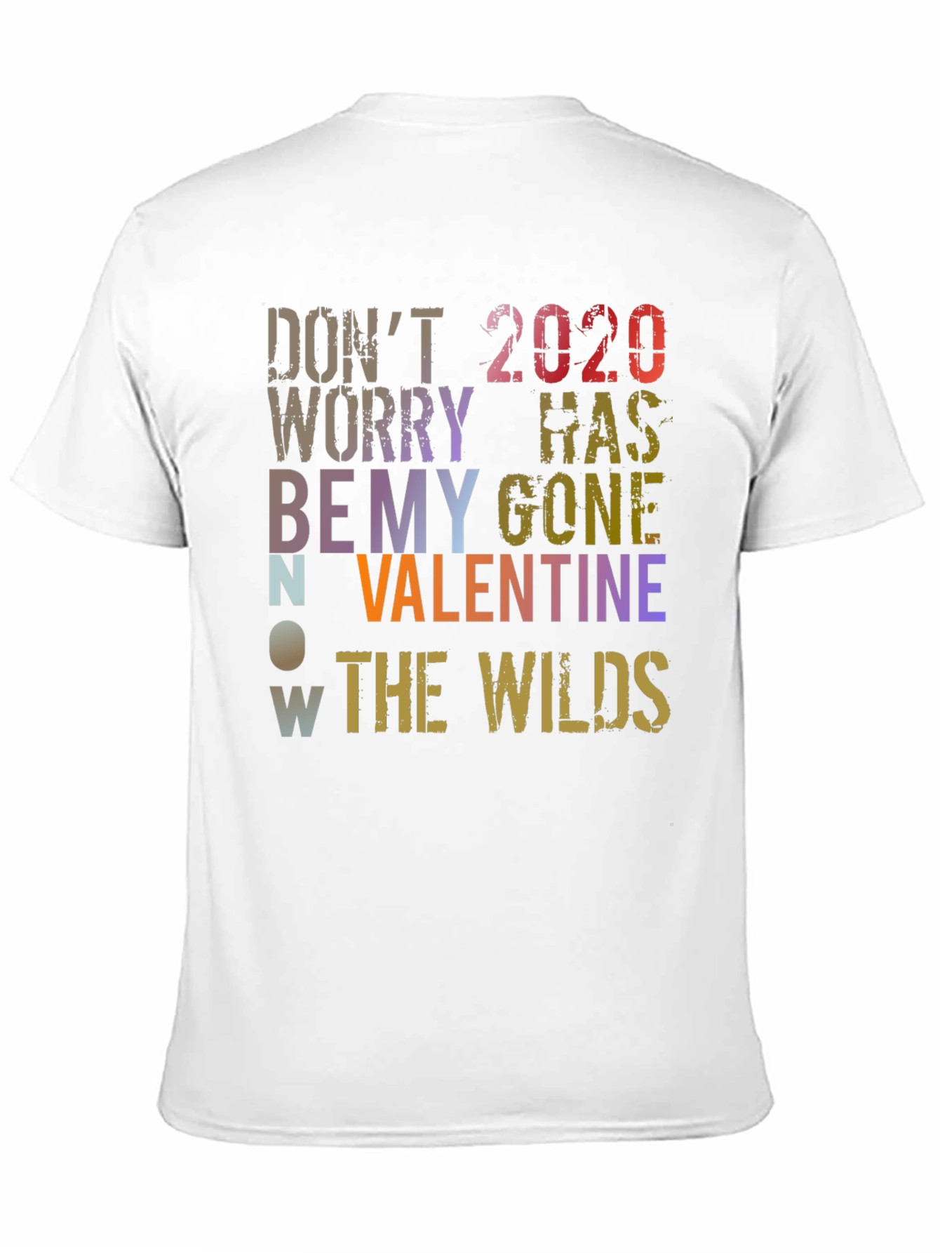 Dont Worry 2020 Has Gone Valentines Day T-Shirt