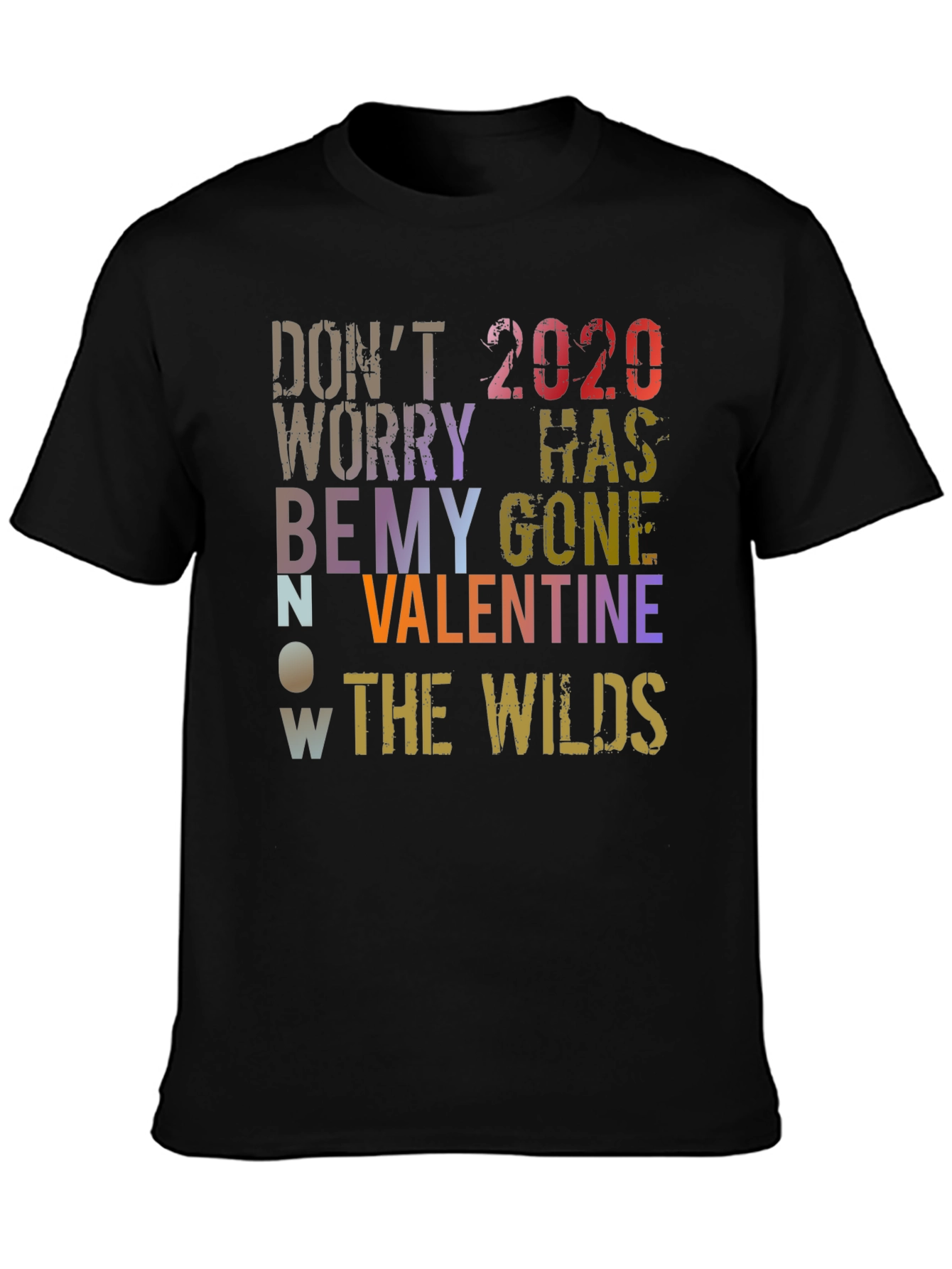 Dont Worry 2020 Has Gone Valentines Day T-Shirt