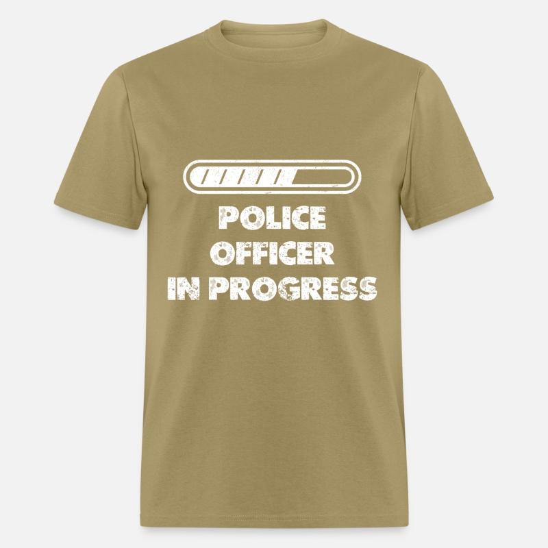 Police Officer In Progress Cop Policeman Gifts