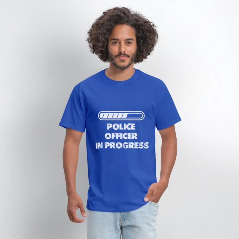 Police Officer In Progress Cop Policeman Gifts