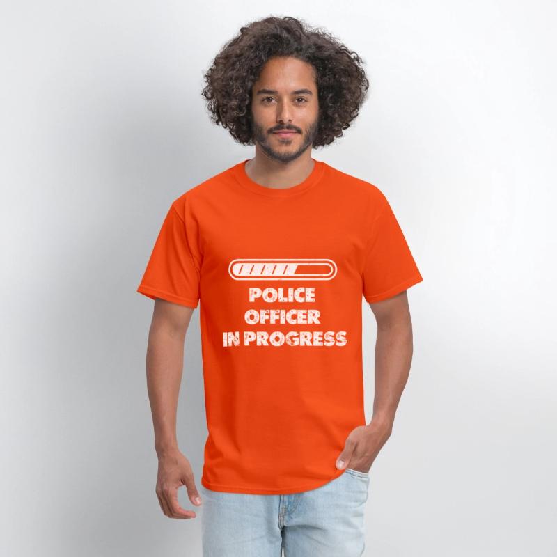 Police Officer In Progress Cop Policeman Gifts
