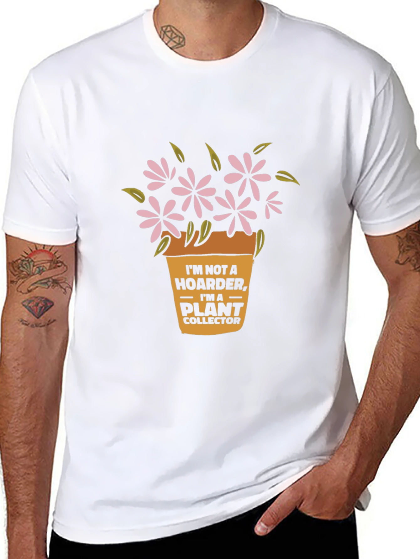 Plant Collector Graphic T-Shirt - Soft Cotton Tee
