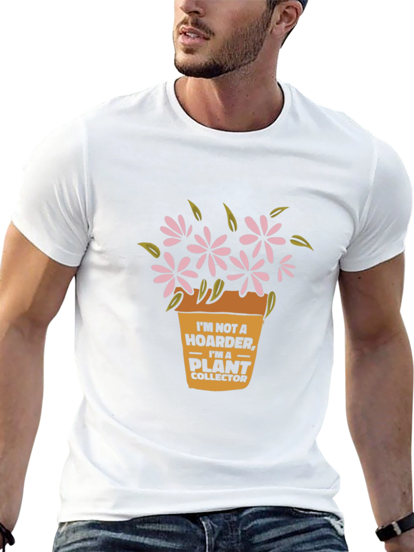 Plant Collector Graphic T-Shirt - Soft Cotton Tee