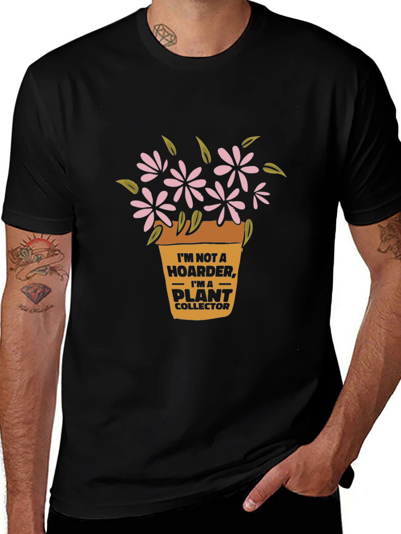 Plant Collector Graphic T-Shirt - Soft Cotton Tee