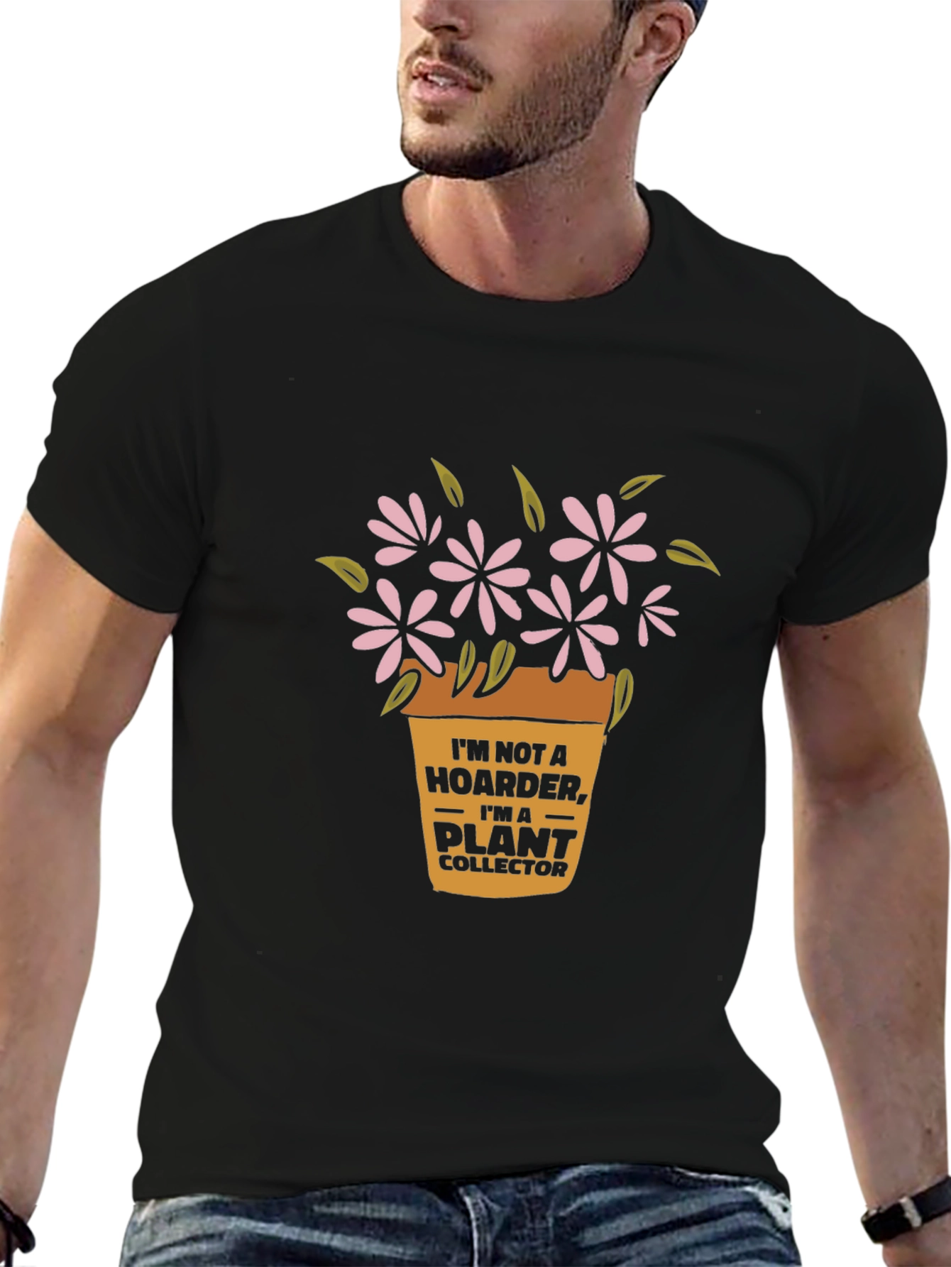 Plant Collector Graphic T-Shirt - Soft Cotton Tee