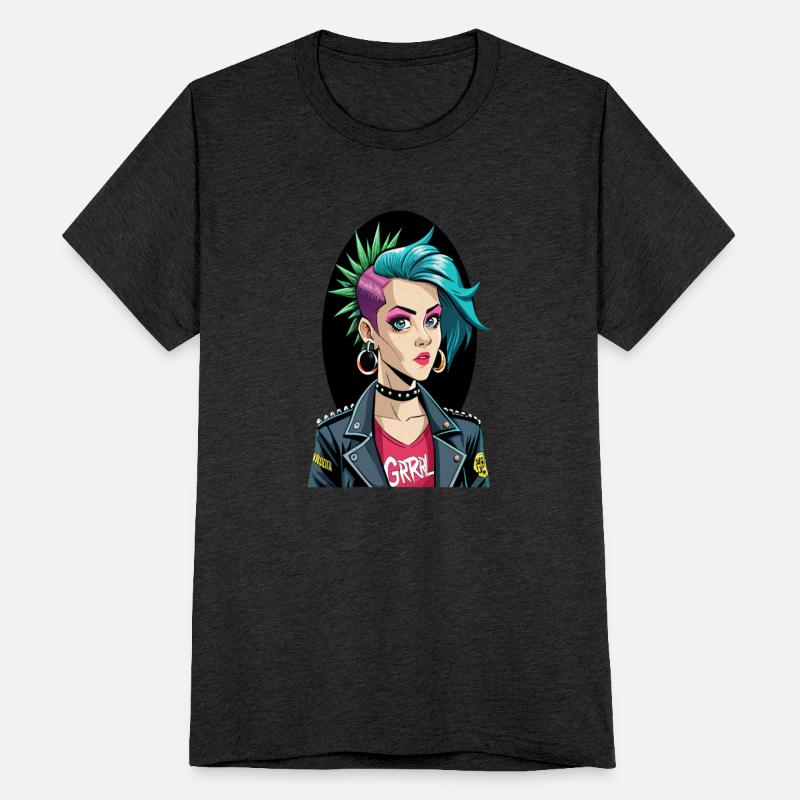 Portrait of Punk Girl