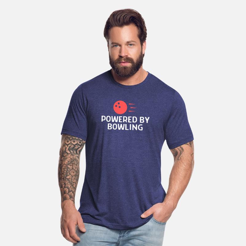 Powered By Bowling Bowler Quote Saying