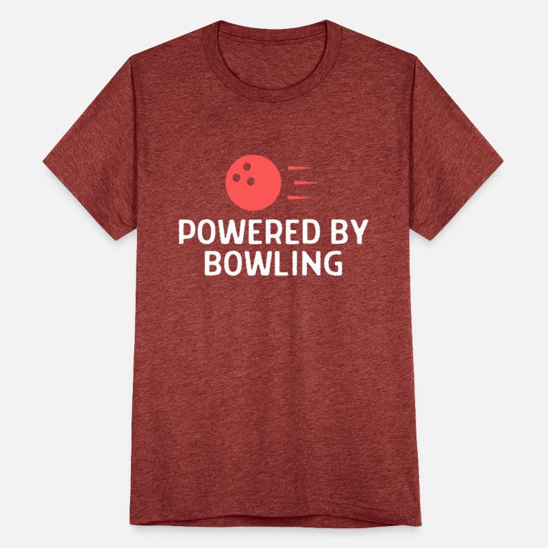 Powered By Bowling Bowler Quote Saying