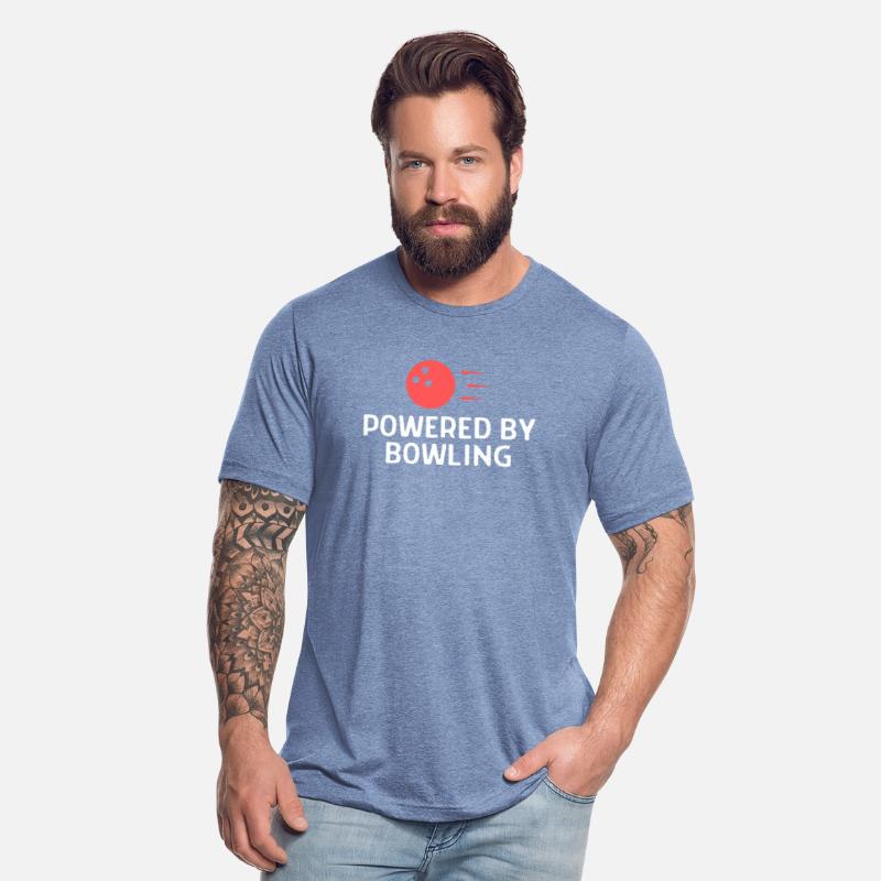 Powered By Bowling Bowler Quote Saying