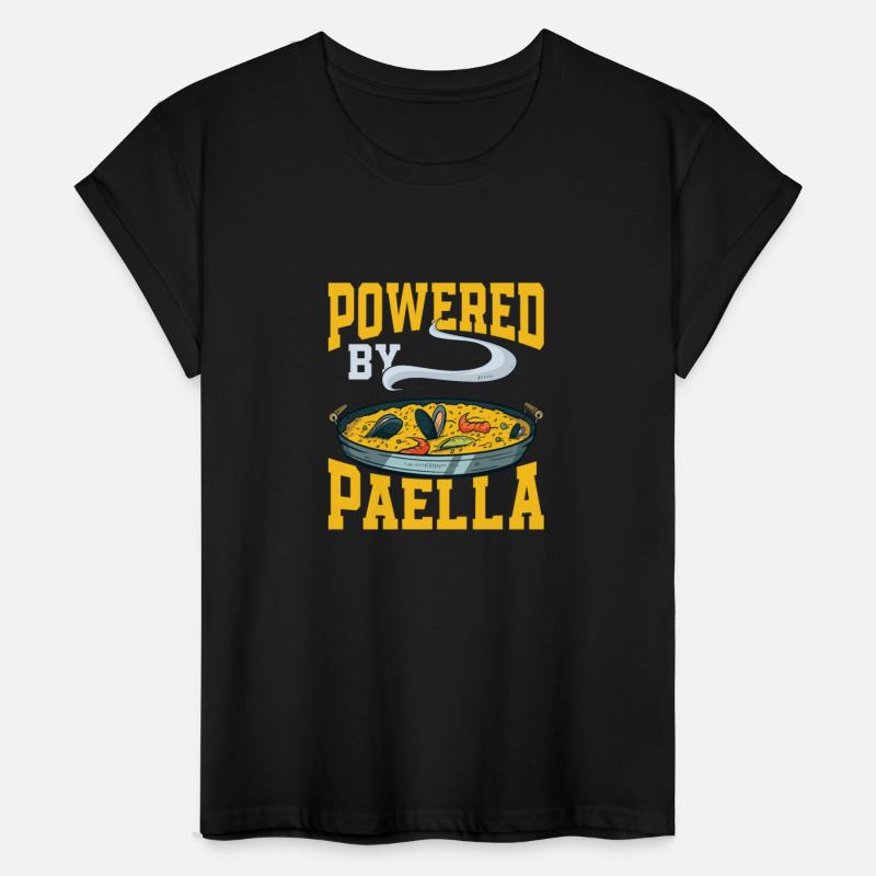 Powered By Paella Food Espana Rice Dish