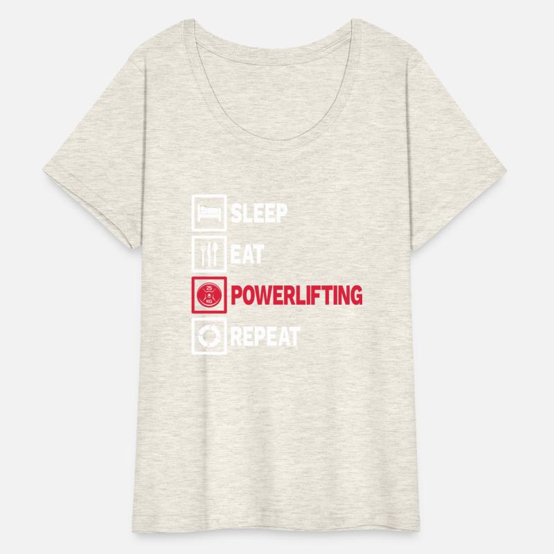 Powerlifting Gym Eat Sleep Repeat