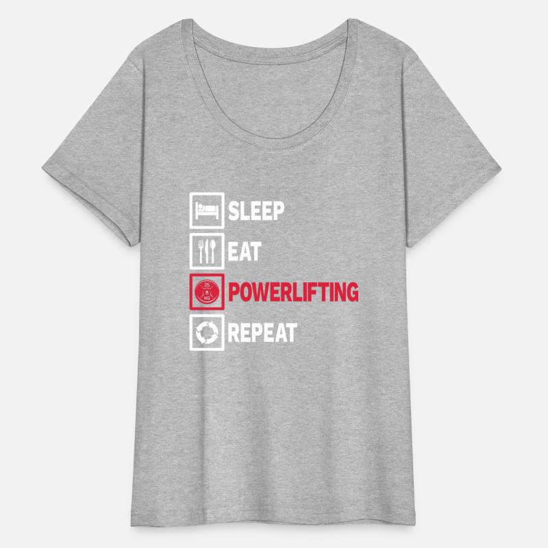 Powerlifting Gym Eat Sleep Repeat