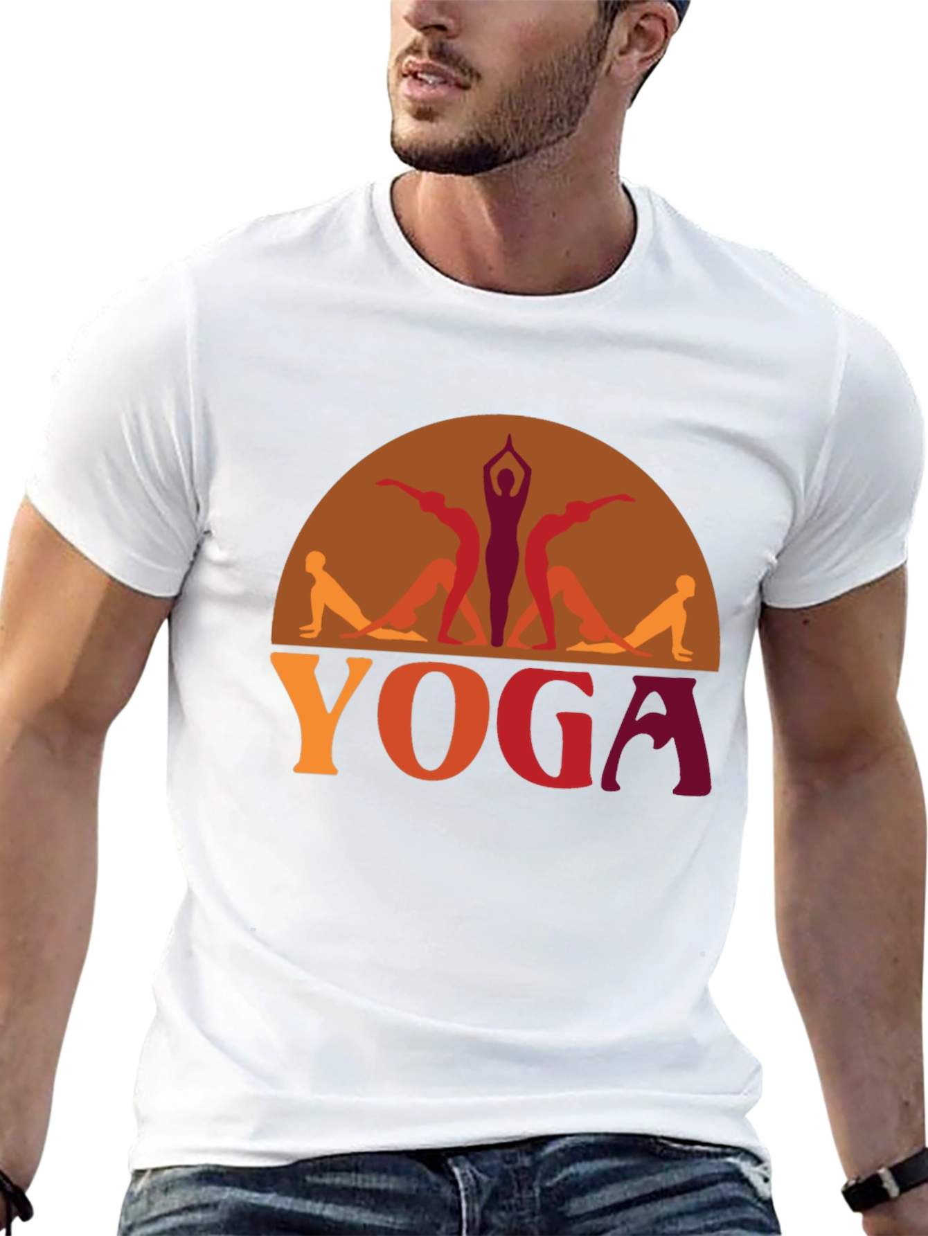 Yoga Graphic Tee -  Comfortable Unisex T-Shirt
