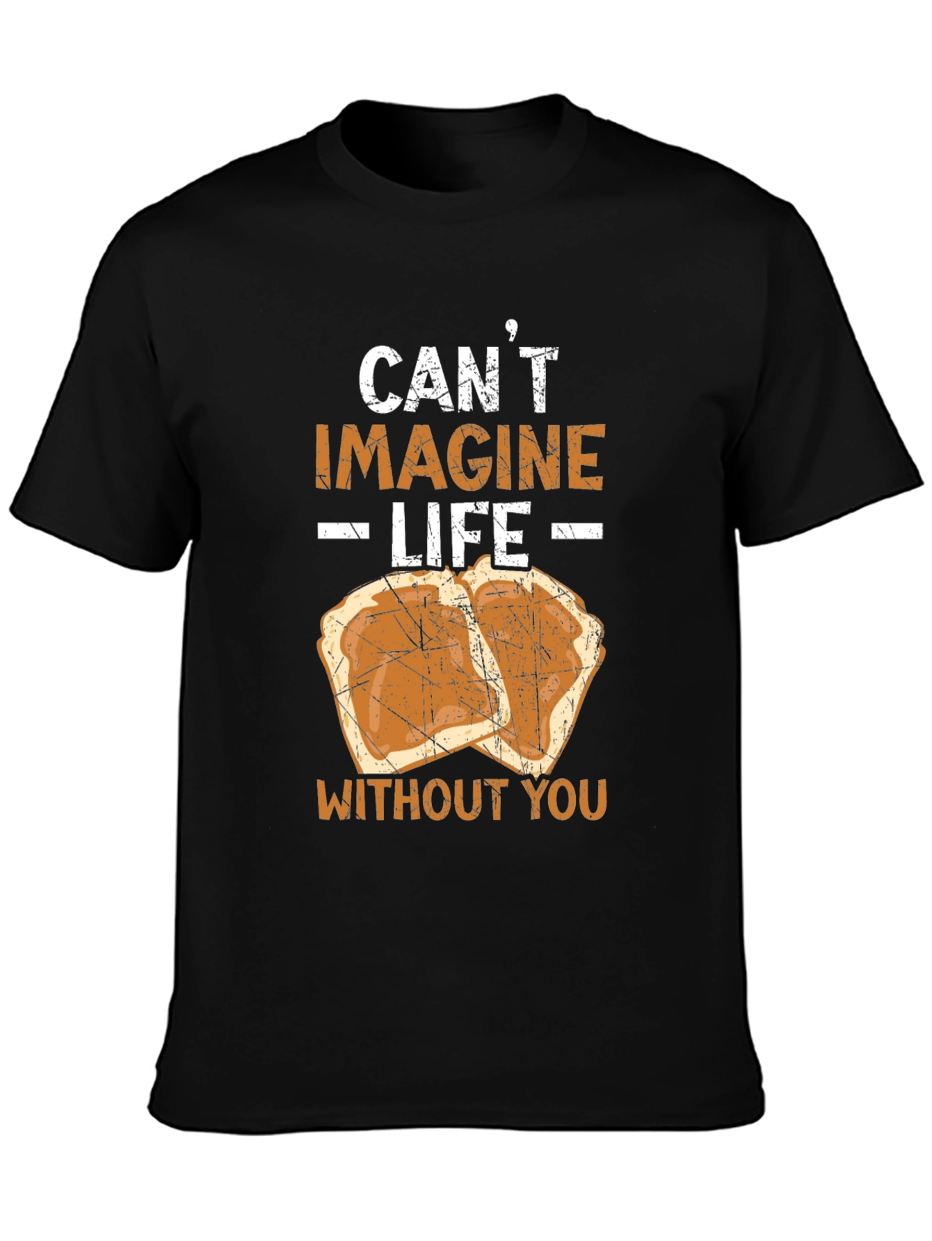 Peanut Butter & Jelly Cant Imagine Life Graphic Tee