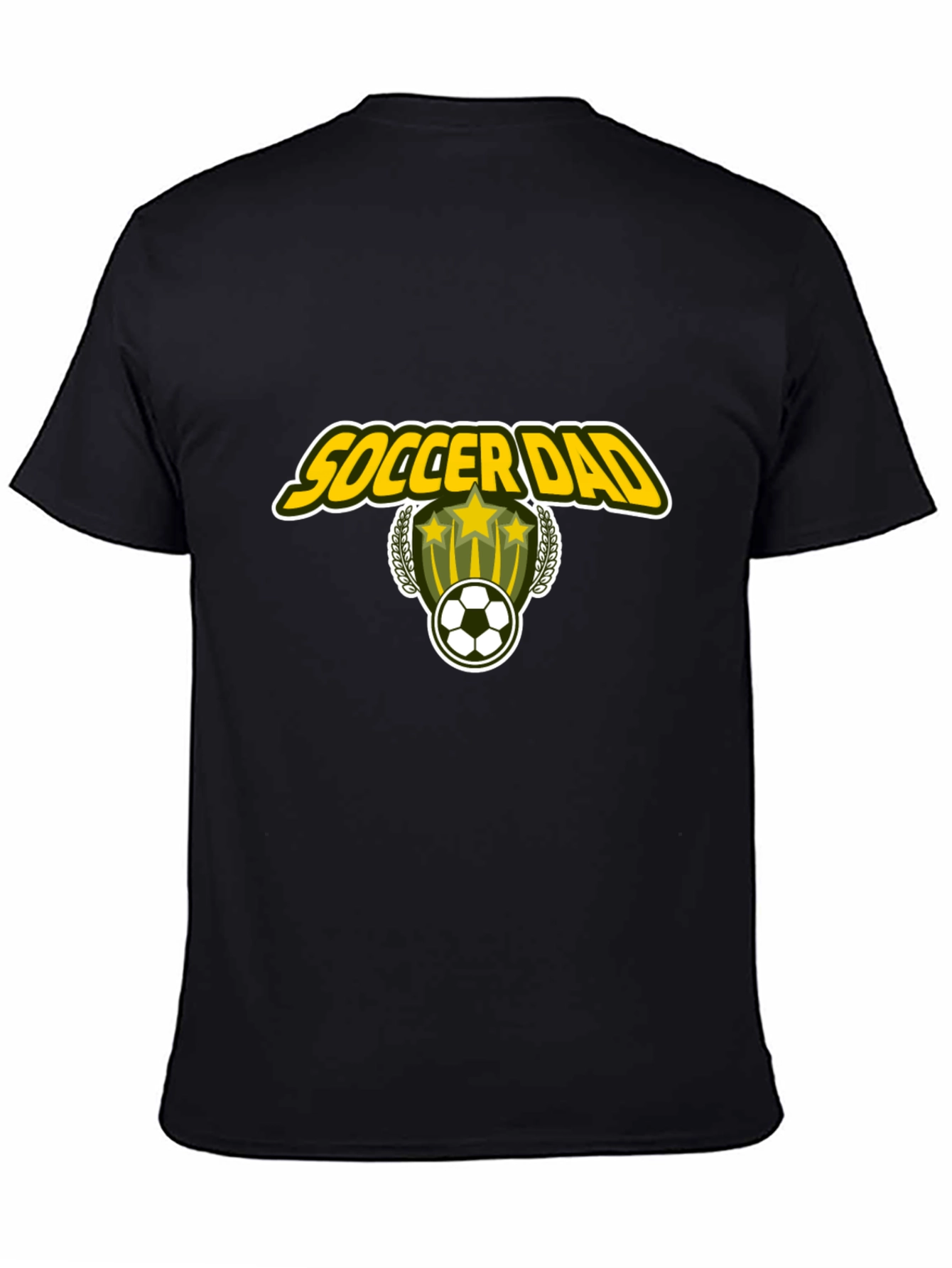 Soccer Dad Graphic Tee - Stylish Black T-Shirt
