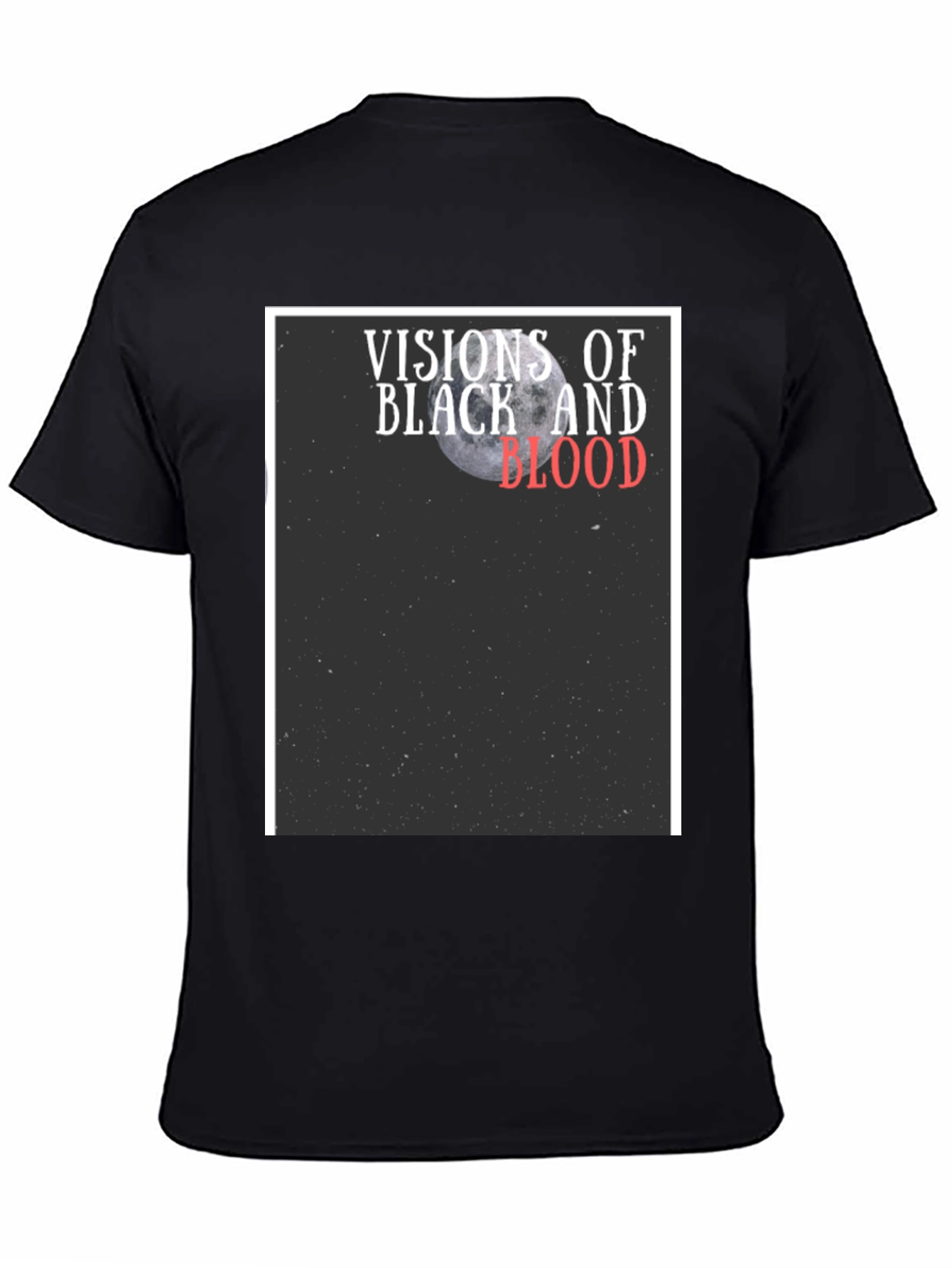 Visions of Black and Blood Graphic Tee