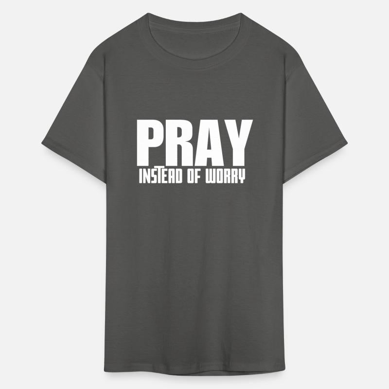 Pray Instead Of Worry Inspirational Quote