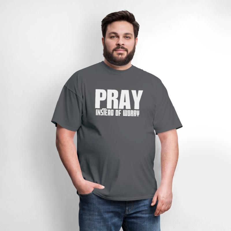 Pray Instead Of Worry Inspirational Quote