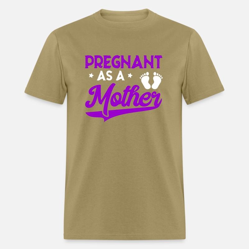 Pregnant As A Mother Mom Announcement For Women