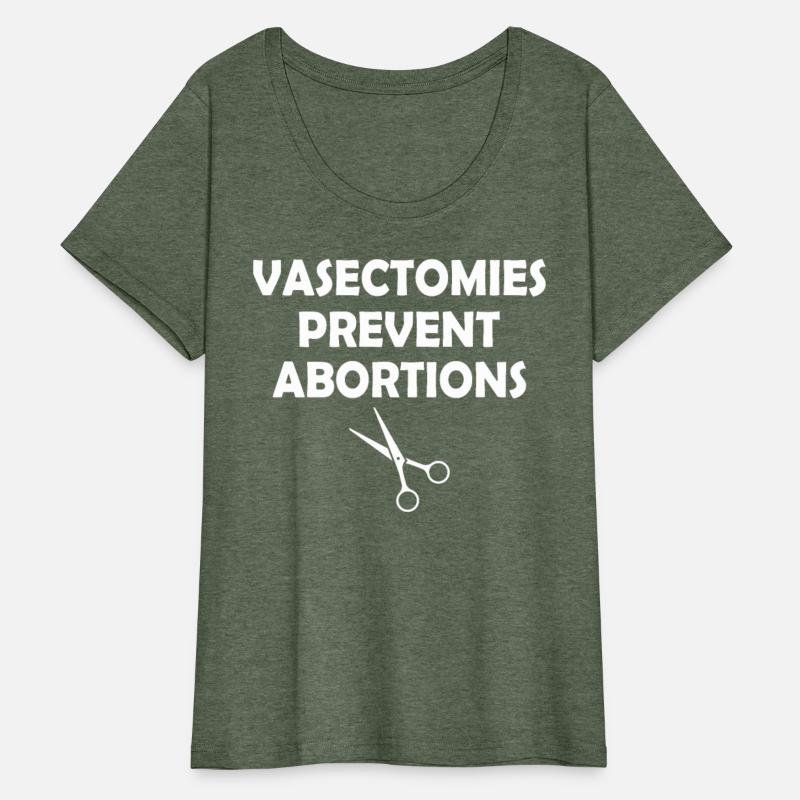 Prevent Abortion Get A Vasectomy - Pro ChoiceTees