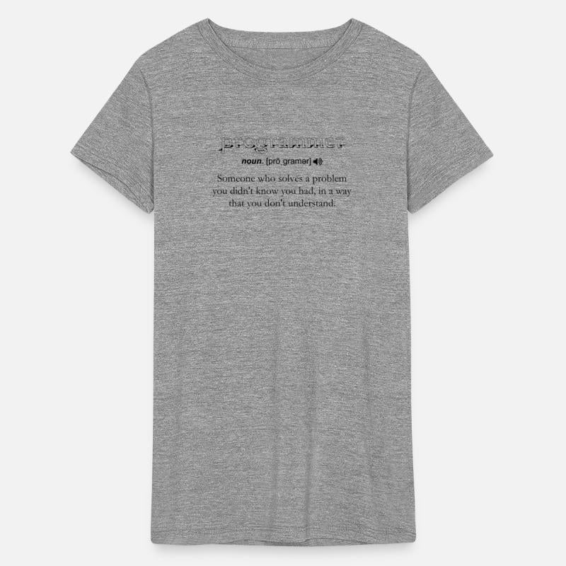 Programmer Funny Definition Coding Humor Black