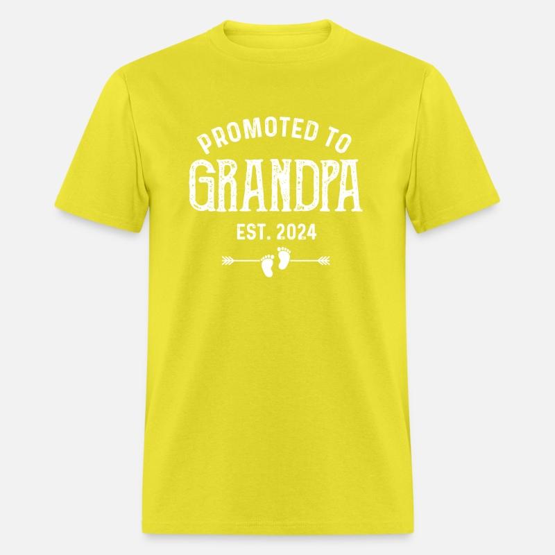 Promoted To Grandpa 2024 shirt