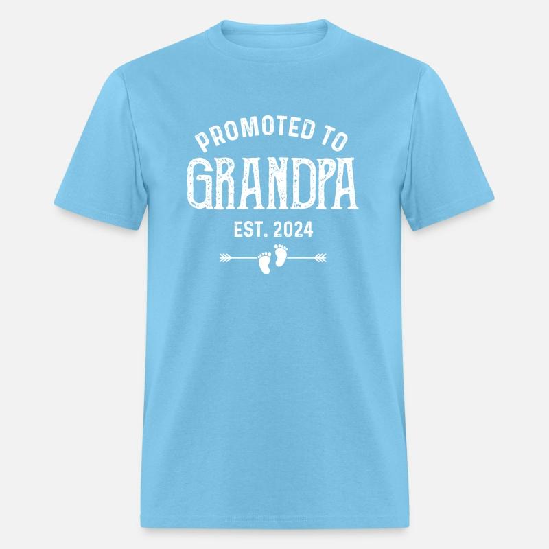 Promoted To Grandpa 2024 shirt
